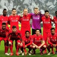 Fanion équipe 'I love you les reds de Liverpool
