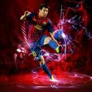 Fanion équipe 'Messi