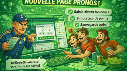 Nouvelle page pronostics : lifting de la mort