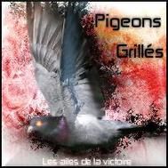 Fanion équipe 'Pigeons Grillés