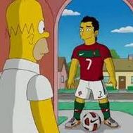 Les simpsons a l'euro