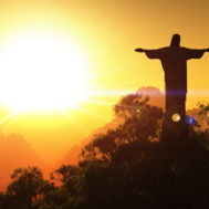 Fanion équipe 'Au sommet du Corcovado