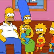 Fanion équipe 'la simpson'family