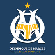 Fanion équipe 'Olympique de Marcel