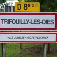 Fanion équipe 'Olympique de Trifouilly-les-oies