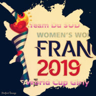 Fanion équipe 'Team Du SUD World Cup Girly