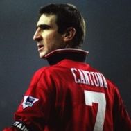 Fanion équipe 'Oh Ah Cantona...Oh Ah Cantona !!