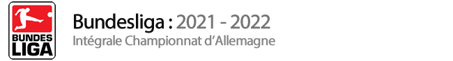 Classement Bundesliga 2021-2022