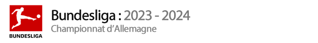 Classement Bundesliga : 2023-2024