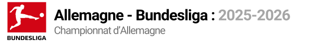 Concours de pronostics Bundesliga : 2025-2026