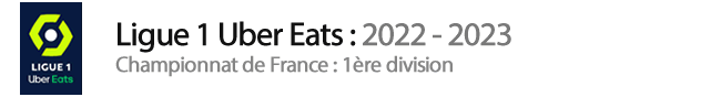 Classement Ligue 1 : 2022-2023
