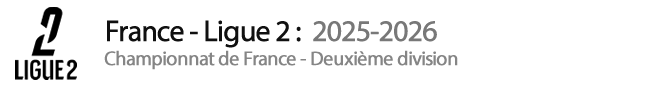Concours de pronostics France - Ligue 2 : 2025-2026